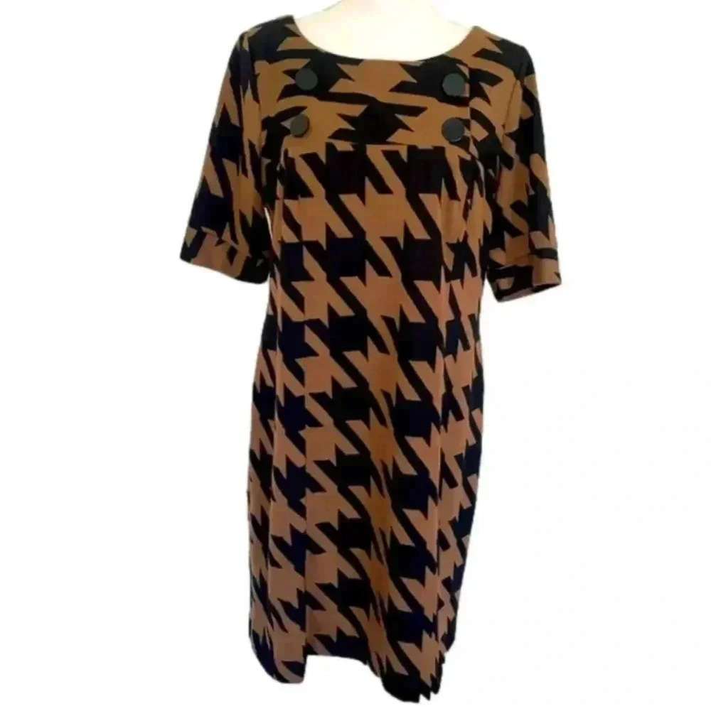 VINTAGE Rabbit Rabbit Rabbit Designs Dress Size 14 Beautiful 🥰 - Picture 4 of 10